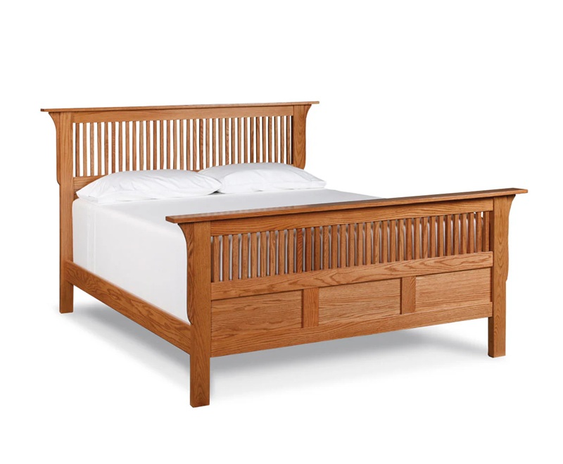 Simply Amish Prairie Mission Slat Bed-image