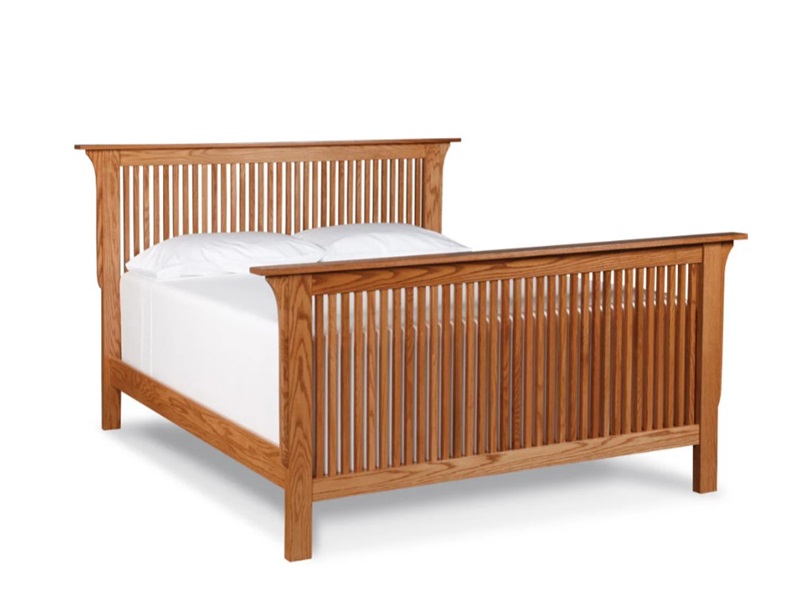 Simply Amish Prairie Mission Slat Bed-image