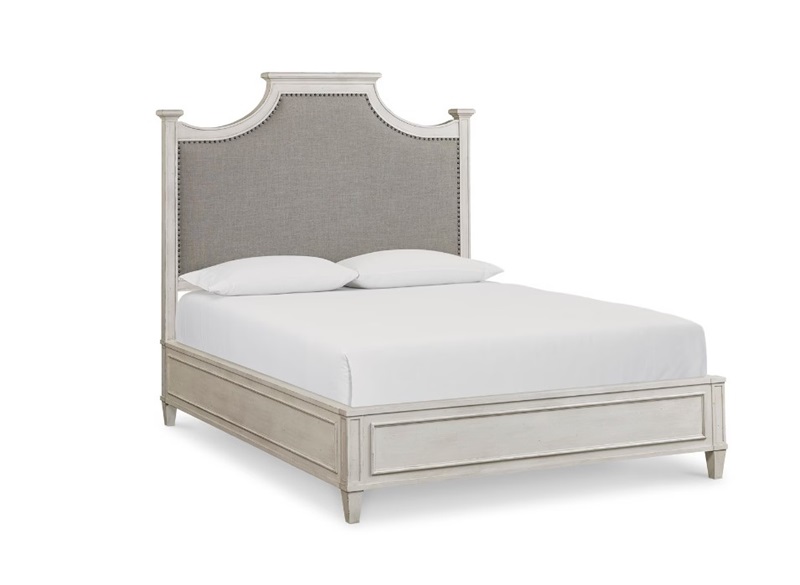 Bella Upholstered Panel Bed-image