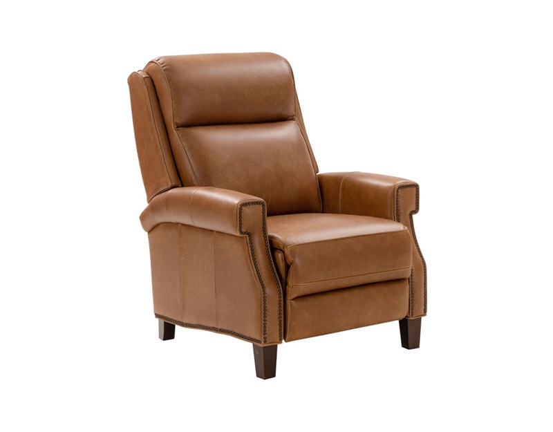 Byron Big & Tall Power Leather Recliner-image