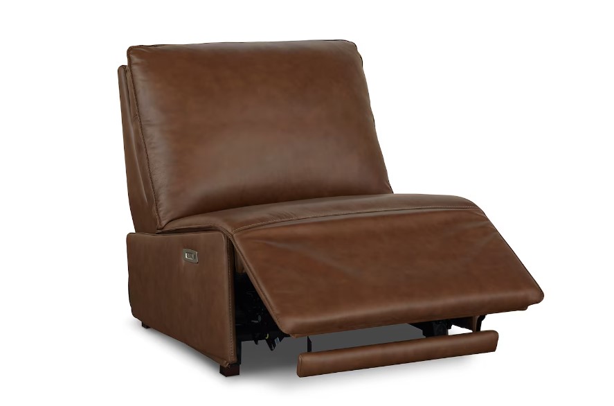 Everett Leather Armless Recliner-image