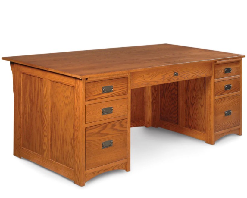 Prairie Mission Desk by Simply Amish-image