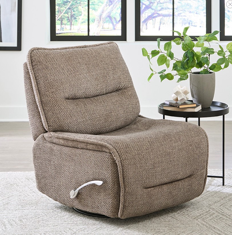 Leo Armless Glider Recliner-image