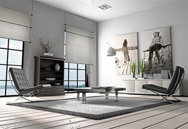 Modern furniture showroom